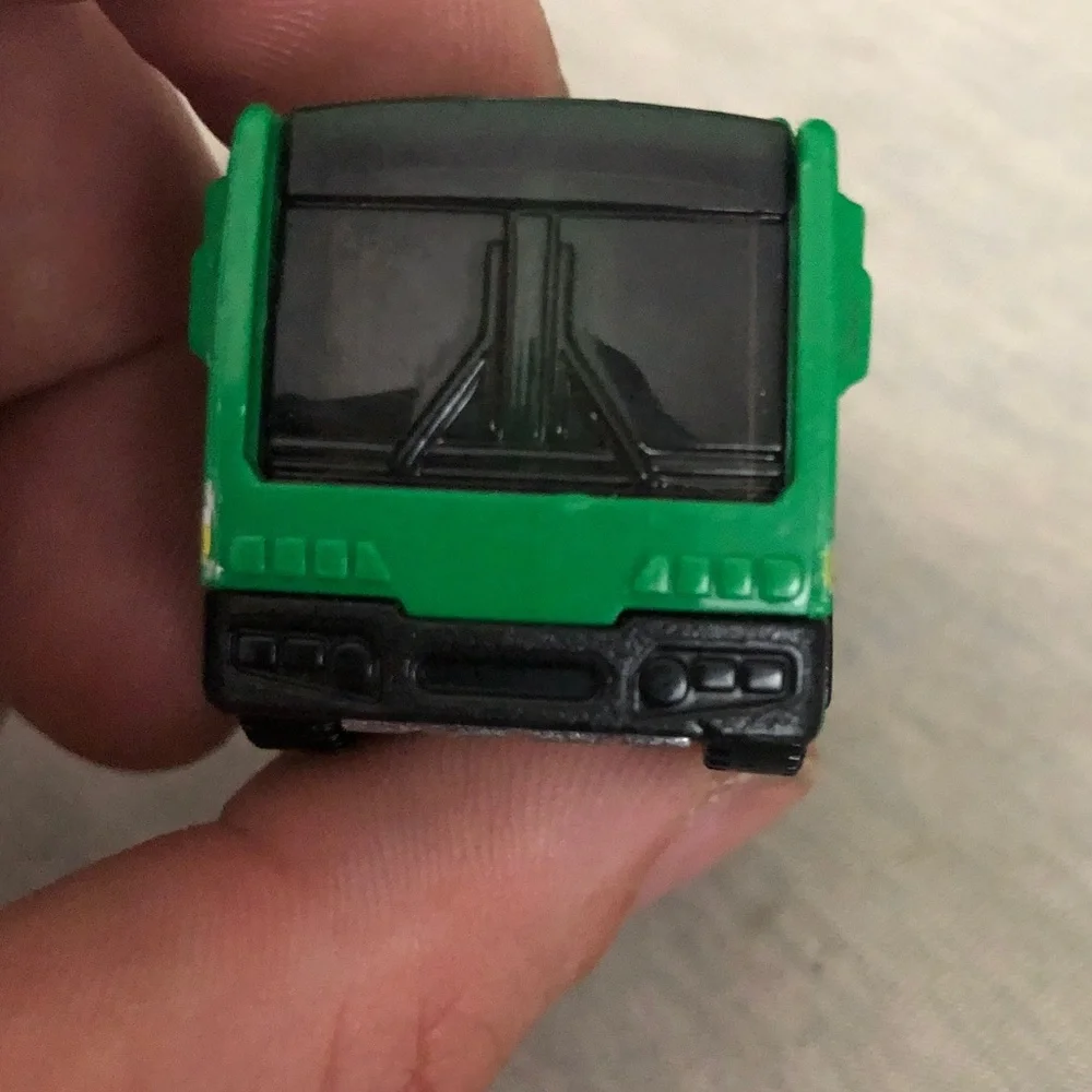 Mattel Green City Transit Toy Bus